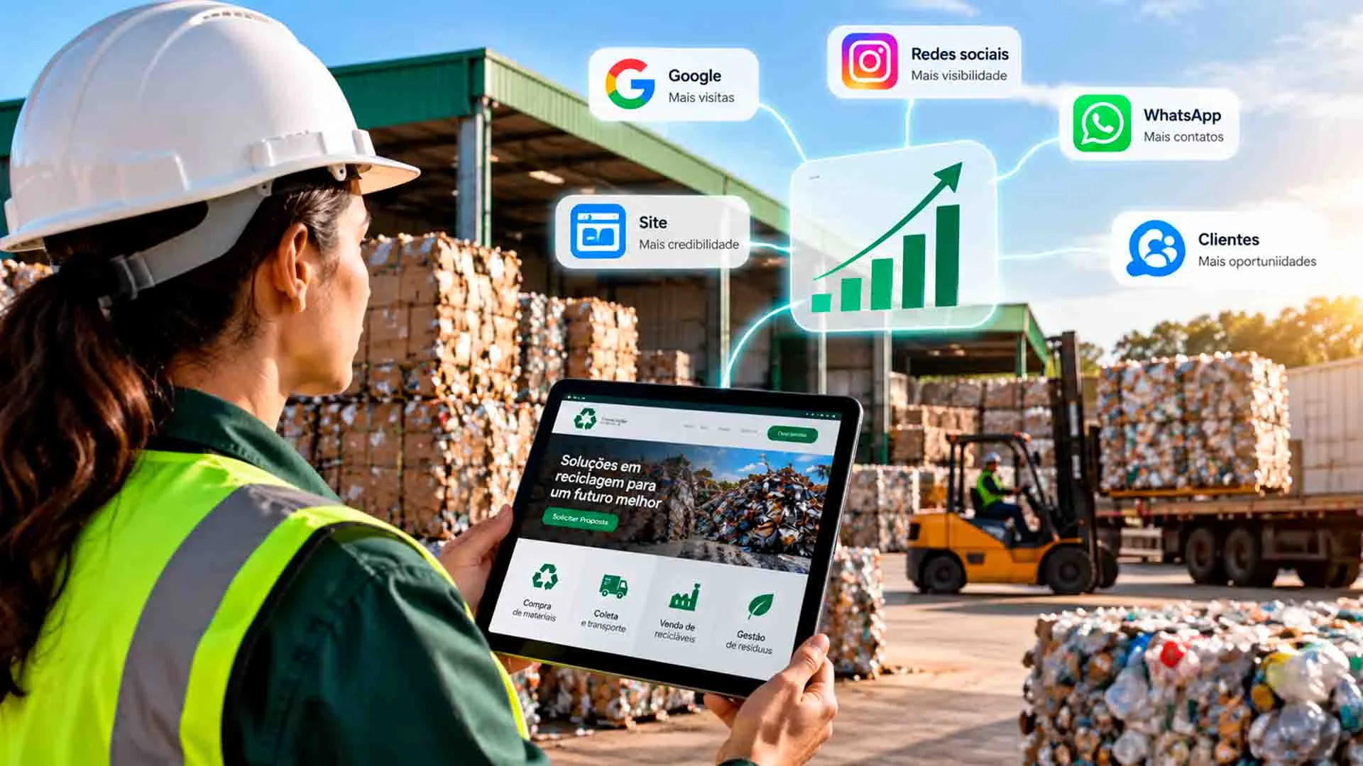 Marketing Digital para empresas de reciclagem